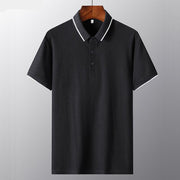 West Louis™ Solid Golf Summer Cotton Polo Shirt