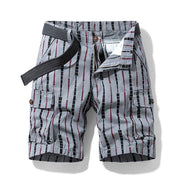 West Louis™ Retro Classic Vertical Pattern Beach Short