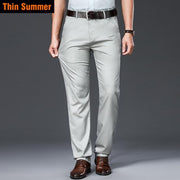 West Louis™ Classic Style Business Fashion Cotton Pants