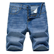 West Louis™ Thin Section Fashion Slim Business Jeans Shorts