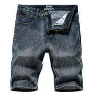 West Louis™ Thin Section Fashion Slim Business Jeans Shorts