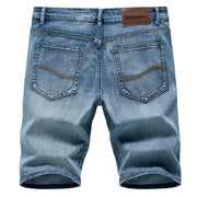 West Louis™ Thin Section Fashion Slim Business Jeans Shorts