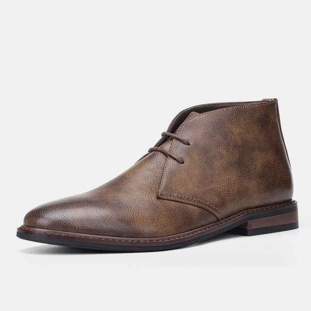 West Louis™ Leather Ankle Desert Boots
