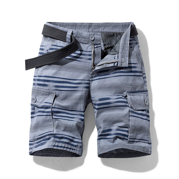 West Louis™ Multi-Pocket Twill Cotton Summer Short