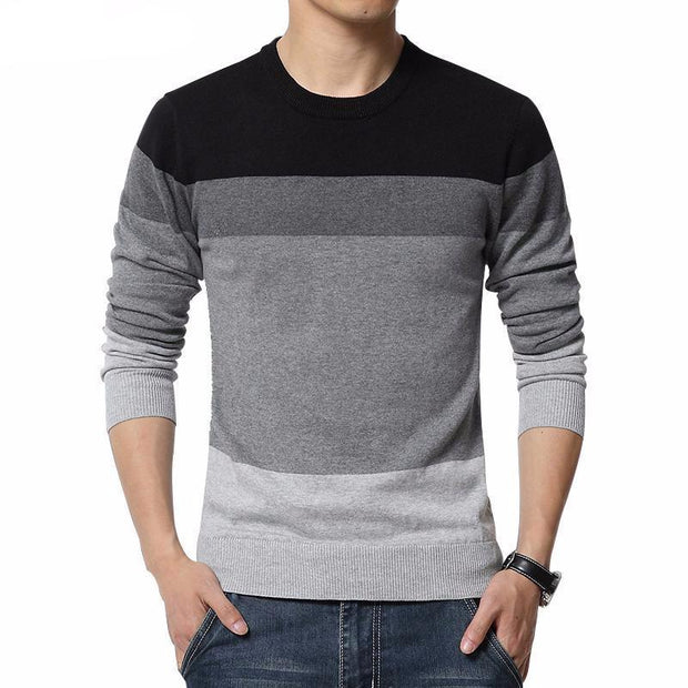 West Louis™ Casual O-Neck Sweater Pullover  - West Louis