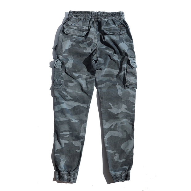 West Louis™ Multi-Pocket Color Camo Jogging Pants