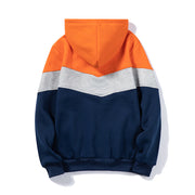 West Louis™ Stripe Thick Brand Casual Hoodie