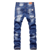 West Louis™ Casual Stretch Slim Jeans  - West Louis