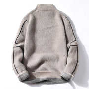 West Louis™ Winter Knitted Mink Fleece Sweater