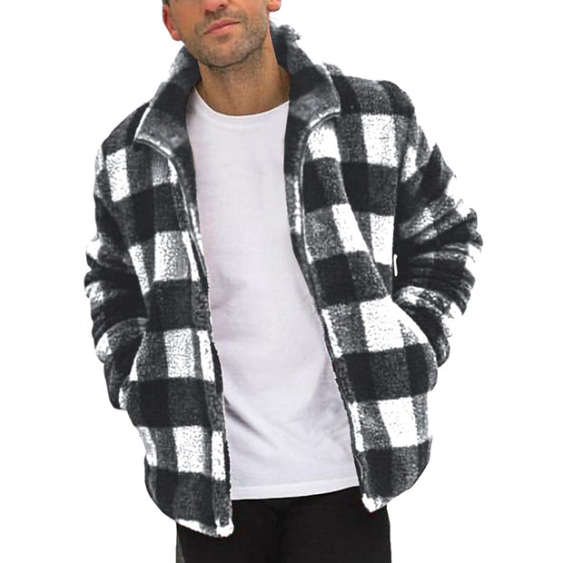 West Louis™ Thicken Warm Fleece Fuzzy Sherpa Jacket