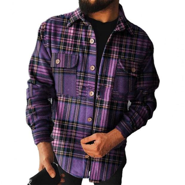 West Louis™ Streetwear Outwear Turn-down Collar Cardigan