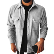 West Louis™ Streetwear Outwear Turn-down Collar Cardigan