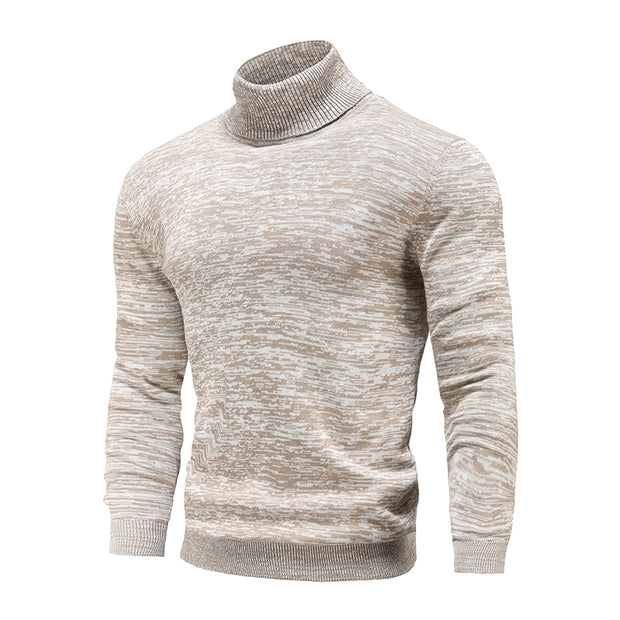 West Louis™ Winter Turtleneck Cotton Knitted Pullover