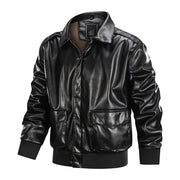 West Louis™ American Soft Air Force Pilot Leather Jacket