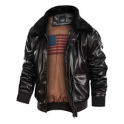 West Louis™ American Soft Air Force Pilot Leather Jacket