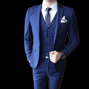 West Louis™ Designer Tailored Elegant Slim Fit 3 Piece Suit