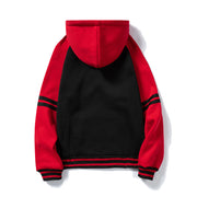 West Louis™ Thick Pure Color Velvet Fabrics Hoodie