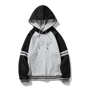 West Louis™ Thick Pure Color Velvet Fabrics Hoodie