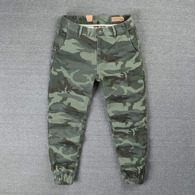 West Louis™ Streetwear Jogger 100% Cotton Camouflage Pants