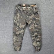 West Louis™ Streetwear Jogger 100% Cotton Camouflage Pants