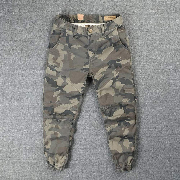 West Louis™ Streetwear Jogger 100% Cotton Camouflage Pants