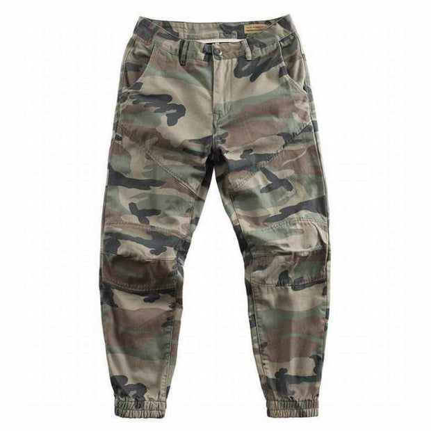 West Louis™ Streetwear Jogger 100% Cotton Camouflage Pants