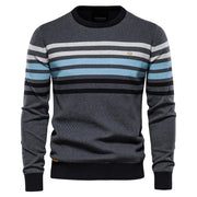 West Louis™ Designer High Quality Spliced Cotton Pullover