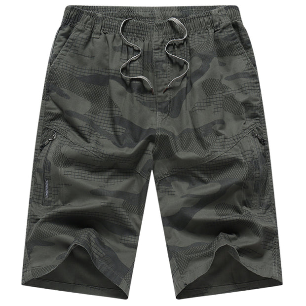 West Louis™ Summer Elastic Waist Camouflage Shorts