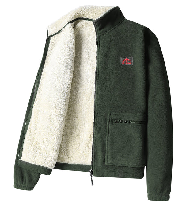 West Louis™ Men Winter Comfy Warm Fleece Jacket