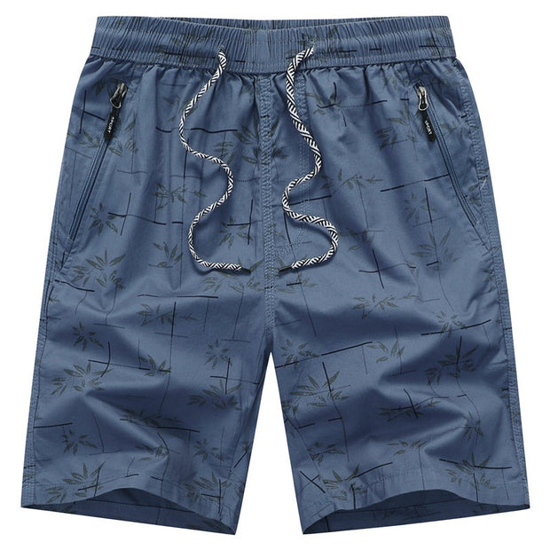 West Louis™ Summer Cotton Bermuda Beach Shorts