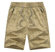 West Louis™ Summer Cotton Bermuda Beach Shorts