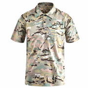 West Louis™ Typhon Multicam Fast Dry Tactical Camouflage Polo Shirt