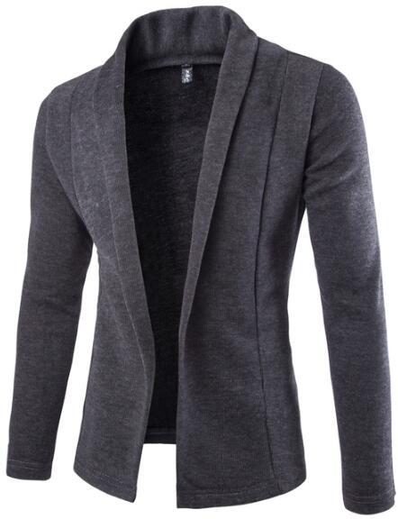 West Louis™ Modern Cardigan Dark Gray / M - West Louis