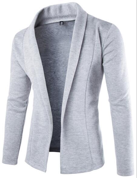 West Louis™ Modern Cardigan Light Gray / M - West Louis