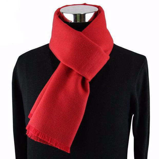 West Louis™  Neckercheif Modal Men Scarve Red - West Louis