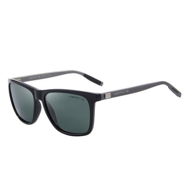 West Louis™ Retro Aluminum Sunglasses Polarized Green - West Louis