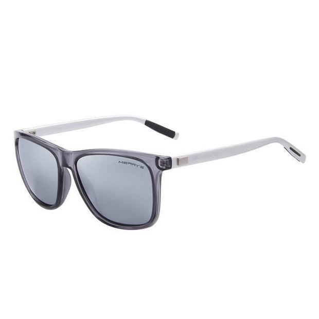 West Louis™ Retro Aluminum Sunglasses Polarized Silver - West Louis