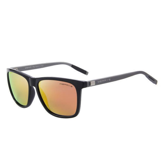 West Louis™ Retro Aluminum Sunglasses Polarized Red - West Louis