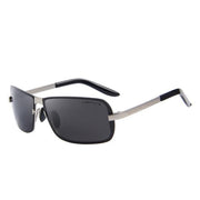 West Louis™ Classic Design HD Polarized Sunglasses Silver - West Louis