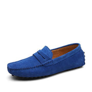 West Louis™ Loafers Moccasins Slip On Men Flats Blue / 6.5 - West Louis