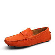 West Louis™ Loafers Moccasins Slip On Men Flats Orange / 6.5 - West Louis