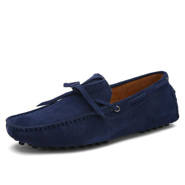 West Louis™ Comfortable Driving Men's Loafer Shoes Deep blue / 6.5 - West Louis