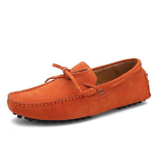 West Louis™ Comfortable Driving Men's Loafer Shoes Orange / 6.5 - West Louis