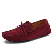 West Louis™ Comfortable Driving Men's Loafer Shoes Red wine / 6.5 - West Louis