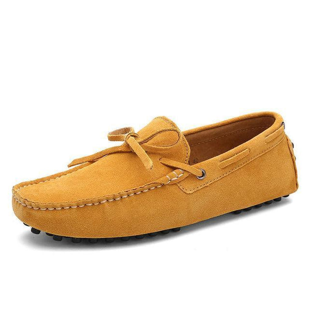 West Louis™ Comfortable Driving Men's Loafer Shoes Yellow / 6.5 - West Louis
