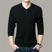 West Louis™ V-Neck Niko Pullover Black / S - West Louis