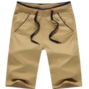 West Louis™ Mid Straight Thin Men's Beach Shorts khaki / S - West Louis