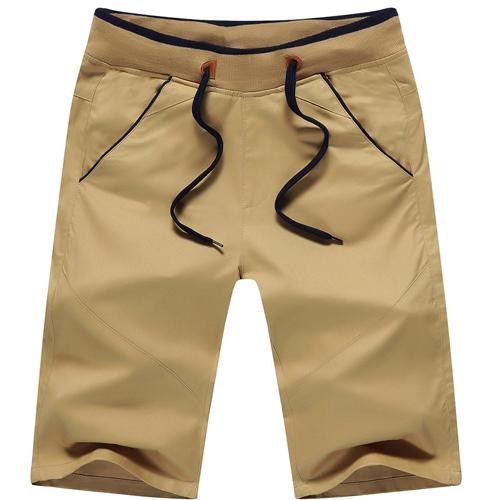 West Louis™ Summer Cotton Shorts Khaki / S - West Louis