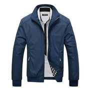 West Louis™ Winter Casual Man Slim Jacket Dark blue / L - West Louis