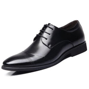West Louis™ Business-man Elegant Oxford Shoes Black / 6.5 - West Louis